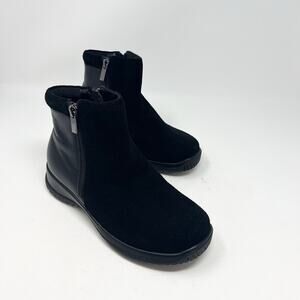 DREW Kool Suede Leather Boots Comfort Walking Wide Width Women’s Size 6W